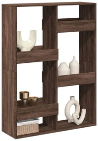 Divisorio Rovere Marrone 100x33x135 Cm İn Truciolato /