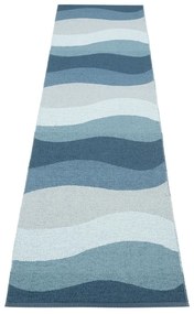 Passatoia da interno/esterno blu 70x300 cm Urvi Water – Pappelina