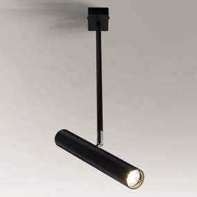 Shilo 2241 - Lampadario su palo YABU 1xGU10-MR11/15W/230V nero