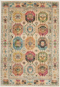 Samarkand Tappeto 150x210 Grigio (Pakistan) Annodato A Mano