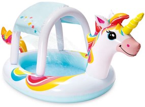 Intex - Piscina Gonfiabile per Bambini Unicorno 254 x 132 x 109 cm (254 x 132 x 109 cm)