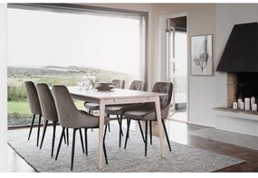 Tavolo da pranzo pieghevole in rovere 180x90 cm Tyler - Rowico