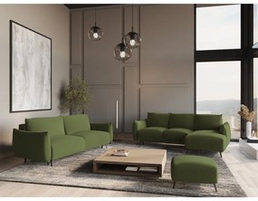 Divano angolare verde Malie – Makamii