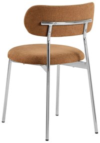 Sedia da pranzo color terracotta Lyric – Actona