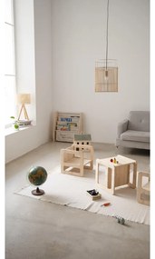 Sedie per bambini in legno in set di 3 pezzi Natural - Little Nice Things