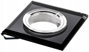 Faretto da incasso 1xGU10/MR16/10W/230V 9x9 cm nero