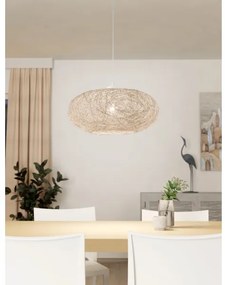 Eglo 93374 - Lampada a sospensione CAMPILO 1xE27/60W/230V