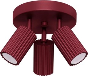 Brilagi - Faretto CRESTO 3xGU10/10W/230V bordeaux