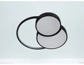 Plafoniera LED dimmerabile LED/60W/230V 3000-6500K nero +remote telecomando