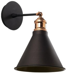 Lampada da parete nera ø 20 cm Berceste - Opviq lights