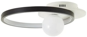 Brilliant - Plafoniera LED dimmerabile ATLANTA LED/24W/230V nero/bianco