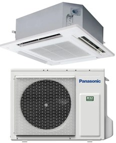 Condizionatore a muro monosplit PANASONIC a cassetta Nanoex 60X60 24000 BTU classe raffreddamento A++