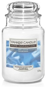 Soft Cotton, candela in giara grande Yankee Candle