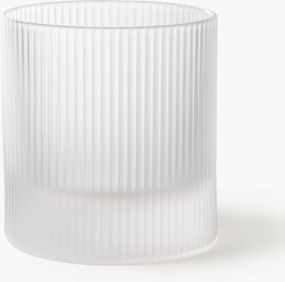Set di 2 bicchieri in vetro soffiato Ripple