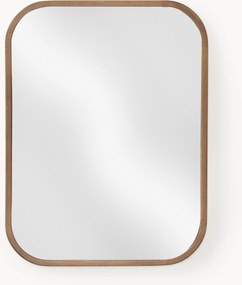 Specchio da parete con cornice in legno di quercia Levan