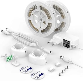 Ecolite DX-CDA-2 - SET 2x Striscia LED con sensore 1,2 m LED/3,6W/230V