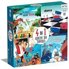 4IN1 GIOCHI DA TAVOLO