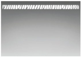 Specchio con illuminazione integrata bagno rettangolare L 100 x H 70 x P 2.5 cm