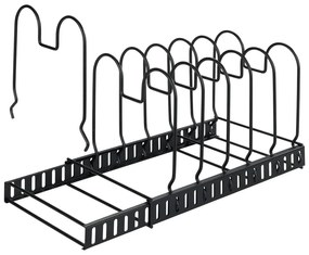 Supporto nero per utensili da cucina Basic - Wenko