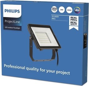 Philips - Proiettore LED da esterno PROJECTLINE LED/30W/230V IP65 4000K
