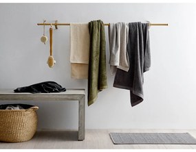 Asciugamano in spugna di cotone verde oliva, 60 x 40 cm Comfort Organic - Södahl