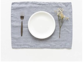 Tovaglietta di lino grigio chiaro, 35 x 45 cm Light Grey - Linen Tales