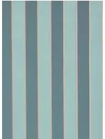 Osborne & Little Tapete Regency Stripe - Duck Egg/ Copper