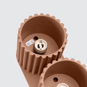 Sollux SL.1805 - Faretto AURA 2xGU10/10W/230V marrone