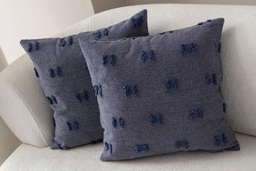 Federe decorative in set 2 pz 43x43 cm Tuffet – Mioli Decor