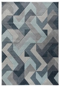 Tappeto blu/grigio 120x170 cm Aurora - Flair Rugs