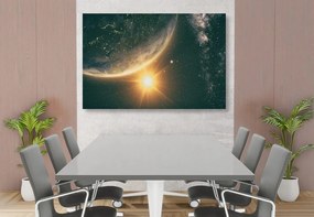 Quadro su tela – Vista dallo spazio
