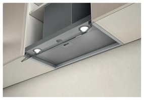 Cappa a incasso Boxin IX/A/120 ELICA argento L 120 cm