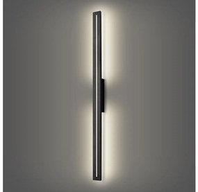 Brilagi - Lampada da parete per esterni LINEO LED/24W/230V 4000K IP65 nera