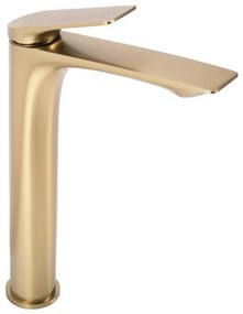 REA-B2705 - Miscelatore per lavabo AVALON 30 cm oro spazzolato