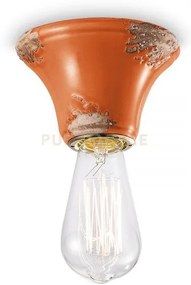 Plafoniera vintage arancio c133(vio)