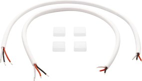 Kit Collegamento per Strisce LED Digitali 3 Cavi IP67 da 12mm da Saldare