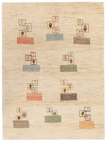 Gabbeh Tappeto persiano 230 x 170 Beige (Iran) Annodato A Mano