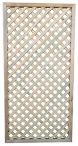 Pannello grigliato in legno New Maurice L 90 x H 180 cm, spessore 5 mm
