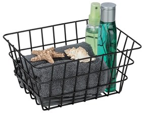 Cesto portaoggetti nero Viana - Wenko