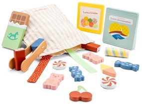 Set in legno - dolcetti