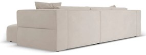 Divano angolare beige, angolo destro Esther - Milo Casa