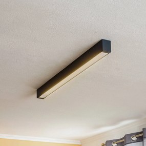 Nowodvorski Lighting Plafoniera Straight grafite 92 cm
