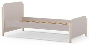 Letto per bambini in legno di pino crema 90x190 cm Enola - Marckeric