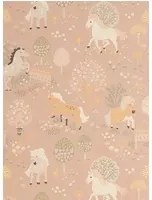 Majvillan Carta da parati My Sweet Pony - Dreamy Pink