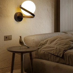 Lampada da parete APP1209-1W  Black