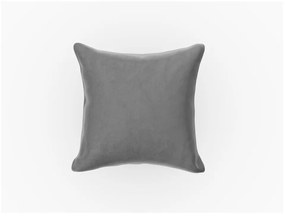 Cuscino in velluto grigio per divano componibile Rome Velvet - Cosmopolitan Design