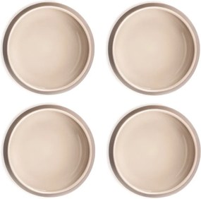 Ciotoline in set per zuppe e minestre/per ramen beige in gres 4 pz 1 l Terra Vira – Bonami Selection