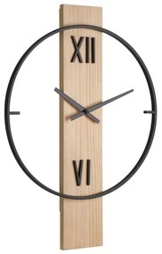 Eglo 425512 - Orologio da parete YAMATSURI 1xAA 56x40 cm legno/metallo
