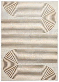 Tappeto grigio/oro 220x160 cm Apollo - Think Rugs