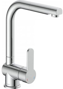 Schütte 79700 - Rubinetto da cucina con doccetta estraibile LONDON, cromo lucido